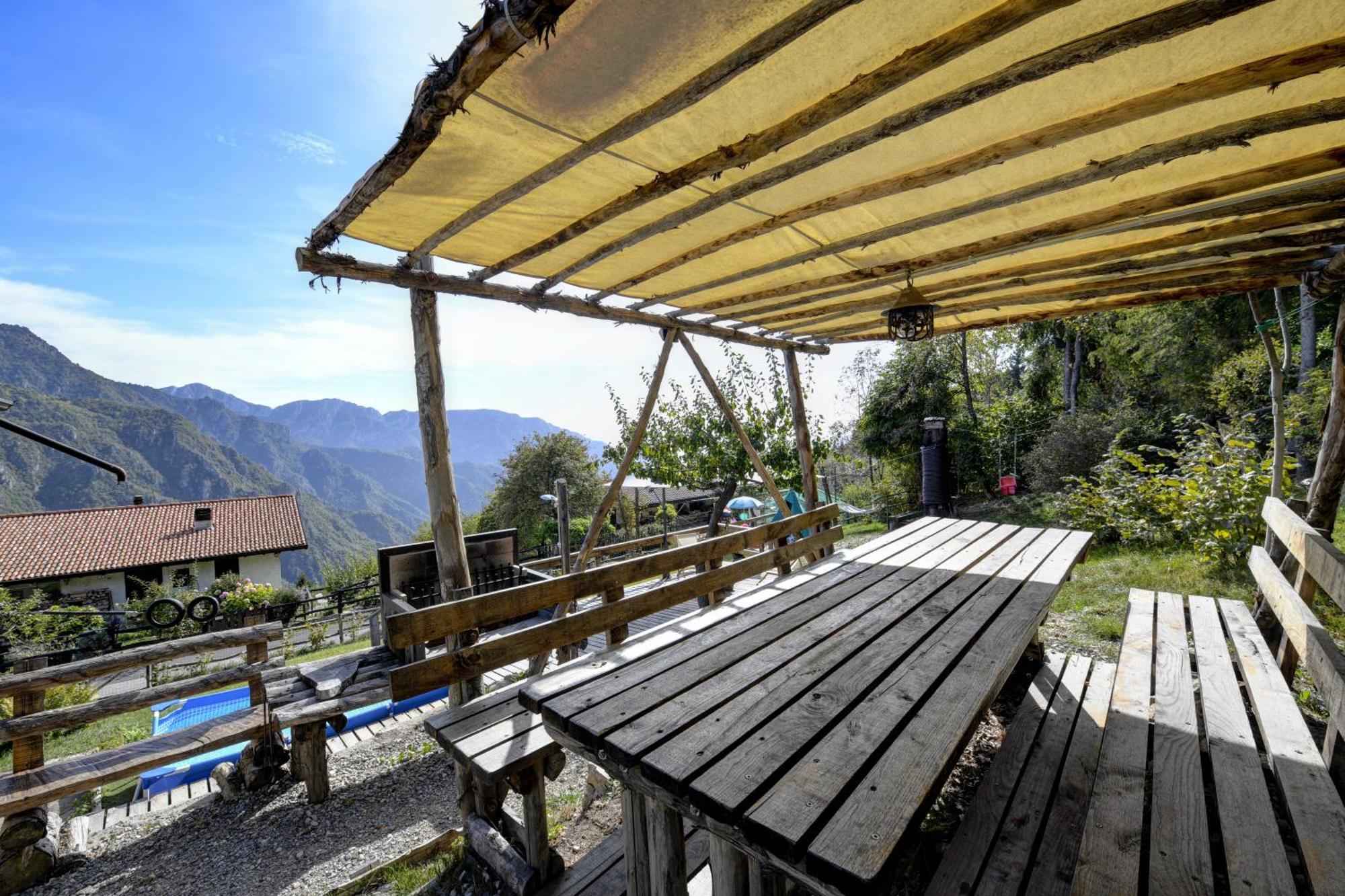 Chalet "Baita Cavacca" Crone Exterior foto